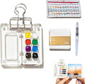 Watercolor Kit, Watercolor Set, Mini Watercolors Set, Pocket Artist Watercolors Travel Sets, Travel Water Color Kit