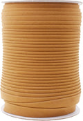 Mandala Crafts 55 Yards 1/2 Inch Camel Double Fold Bias Tape for Sewing - Bias Binding Tape for Quilting Binding, Hemming, Seam, and Fabric Piping