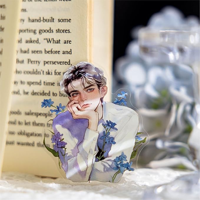 Alideco 120pcs Scrapbook Stickers Vintage Floral Beauty Figures Scrapbooking Junk Journal Crafts Embelishment Decoration Stickers (huayangnianhua)