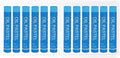 PATIKIL Sky Blue Oil Pastels, 12Pcs Soft Oil Crayons Creamy Pastels Stick Art Supplies for Art Painting Drawing Blending Graffiti for Artists Beginners