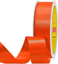 Double Face Autumn Orange Satin Ribbon 7/8 inch X 100 Yards Polyester Autumn Orange Ribbon for Gift Wrapping Very Suitable for Weddings Party Hair Bow Invitation Decorations and More