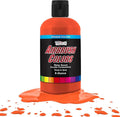 U.S. Art Supply Opaque Vermillion Red Acrylic Special Effects Airbrush Paint - 8oz Ready to Spray Air Brush Paint for Nails, Models, Fabric - Water-Based Air Brush Painting