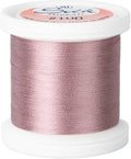 YLI Threads Silk Thread – 100 wt Fine Japanese Silk for Appliqué, EPP, and Quilting - Light Dusty Rose