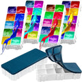 60 Compartments Plastic Paint Palette with Lid, Airtight Leakproof Watercolor Palette for Gouache, Acrylic and Oil