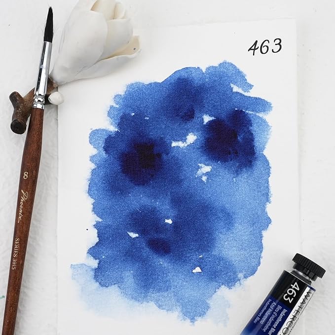PHOENIX Professional Watercolor Paint Single Tube - 0.47 Fl Oz / 14ml - Indanthrene Blue