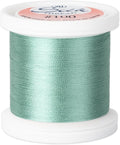 YLI Threads Silk Thread – 100 wt Fine Japanese Silk for Appliqué, EPP, and Quilting - Aqua