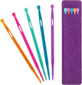 5pcs That Purple Thang Sewing Tools with Bag, Multifunctional Sewing Accessories for Sewing Craft Projects, Quilting Supplies for Sewing Kit Projects Use (5 Color)