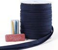 Bias Tape Double Fold 1/2 inch, Double Fold Bias Binding Tape 55 Yards (Navy Blue) and 4 Pieces Sewing Fabric Chalks for Crafts, Sewing, Seaming, Hemming, Piping, Quilting.