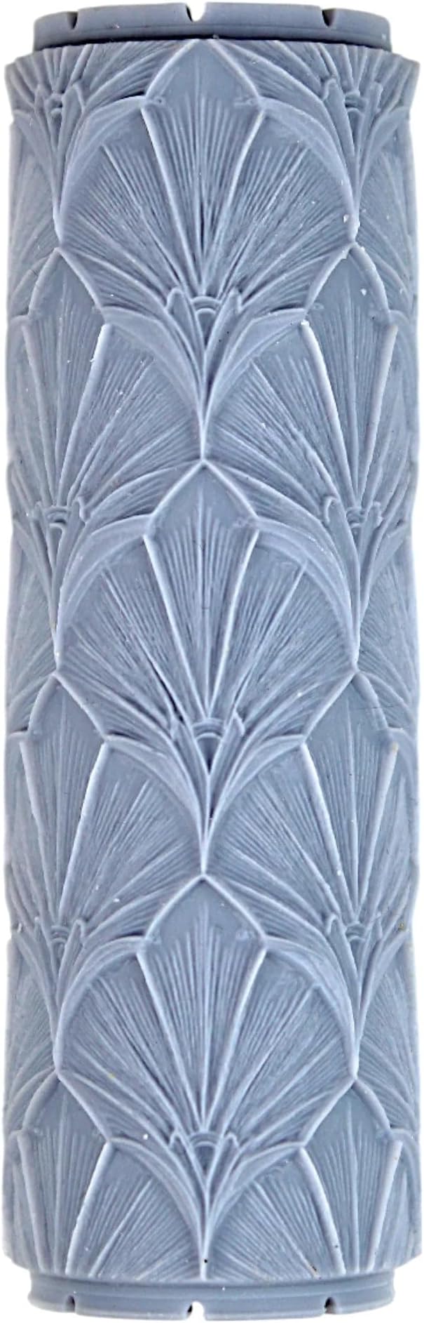 Art Deco Fan Pattern Clay Texture Roller (4") - Seamless Set #01 - Embossing Pattern Roller for Polymer & Ceramic Clay, Pottery & Crafts