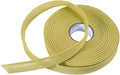 MECCANIXITY 3/4 Inch Single Fold Bias Tape Polyester Continuous Bulk Bias Tape for Sewing, Seaming Quilting Hemming Binding Crafts (Gold 25 Yards)