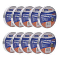 ADHES Foil Tape Aluminum Tape Heat Resistant Tape, Withstand from 80°C to 100°C, 10 Rolls x 0.78 Inch x 55 Yards, Metal Duct Tape for HVAC, Repair Sealing and Insulation, Total 360 Yards