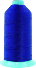 Mandala Crafts Size 207 630D T210 Bonded Nylon Thread - Royal Blue 800 YDs Tex 210 Heavy Duty Sewing Threads for Leather, Jeans, Weaving, Outdoor Marine Upholstery