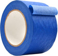 WOD MTC5 Colored Masking Tape, Blue, 3 inch x 60 yds. Colorful Teacher Painters Tape for Fun DIY Art & Crafts, Lab Labeling, Writable & Classroom Decorations