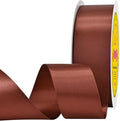 Double Face Rust Satin Ribbon 1-1/2 inch X 50 Yards Polyester Rust Ribbon for Gift Wrapping Very Suitable for Weddings Party Hair Bow Invitation Decorations and More