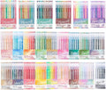 207 Colors Gel Pens with Fine Point for Adult Coloring Books, Colors Stackable Acrylic Pens for Journals, Drawing, Writing and Student Supplies