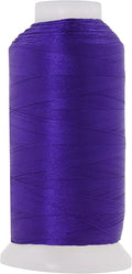 Mandala Crafts Purple Heavy Duty Thread - 1500 Yds Tex 70 Bonded Polyester Threads for Sewing Drapery, Jeans, Leather, Hair, Outdoor Marine Upholstery