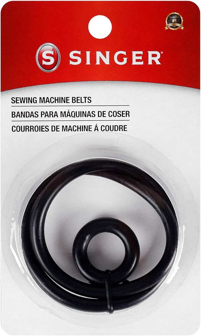 SINGER 2125 Sewing Machine Belt and Bobbin Winding Belt, Black