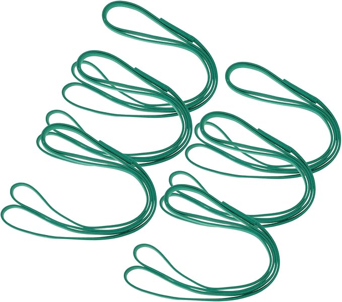 Shappy 6 Pieces Rubber Bands for 95-96 Gallon Trash Can Large Trash Can Rubber Band 30'' Adjustable Garbage Bin Elastic Cord to Hold Garbage Bag in Place for Home Kitchen Office School Indoor Outdoor