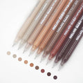 Gel Pens with Fine Point 0.6mm, 9 Colors Drawing Pencils for Adult Coloring Books Smooth Writing Pen Set for Journaling(Maillard)