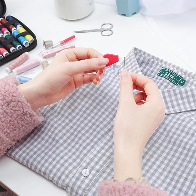 Portable Sewing Kit 139-Piece Complete Set for Adults Home Sewing Complete Sew Kit of Needle and Thread for Beginners Travel Emergency Premium Sewing Supplies Set