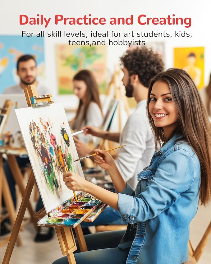 Canvas Boards for Painting 72 Pack 11x14 Inch Canvas Panels, 100% Cotton White Blank Art Supplies for Acrylics Oil Watercolor Tempera Paints
