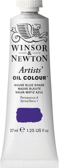 Winsor & Newton Artists' Oil Color, 37ml (1.25 oz) Tube, Mauve Blue Shade