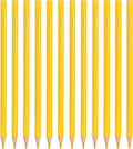 PATIKIL Lemon Colored Pencils Set,12 Pcs Oil Color Pencils Wooden Coloring Drawing Pencil for Artists Art Painting