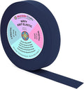 Mandala Crafts Wide 1.5 Inch Navy Elastic Bands Spool for Pants Waistbands Sewing and DIY Crafts, 50 YD Stretchy Flat Fabric Strap Knit Elastic Band for Wig