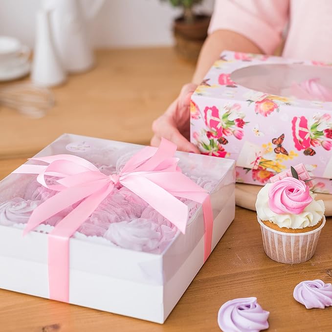 LIUYAXI Pink Double Faced Satin Ribbon, 1" X Continuous 25 Yards, Ribbons Perfect for Gift Wrapping Wedding Bouquet Decor DIY Craft Bow Making & Other Projects