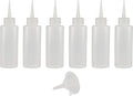 Creative Mark Flo Expressions Artist Paint Bottles - Detailing Bottles Multipack with Funnel for Fine Lines and Small Details - Pack of 6 (30ml/1oz)