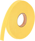 MECCANIXITY 1/2 Inch Double Fold Bias Tape Polyester Continuous Bulk Bias Tape for Sewing,Seaming Quilting Hemming Binding Crafts (Yellow 10 Yards)