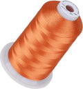 Simthread Embroidery Thread 5500 Yards Reddish Brown 337, 40wt 100% Polyester for Brother, Babylock, Janome, Singer, Pfaff, Husqvarna, Bernina Machine