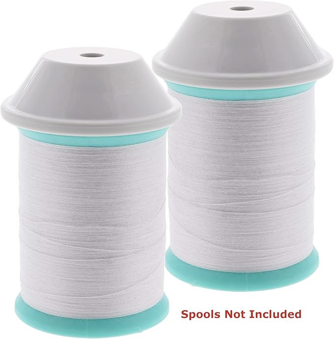 Sewable Large Spool Cap for Singer Sewing Machines (2-Pack), R12373210B, Fits Singer 2263, 3116, 3342, 4423, 4452, 8280, and More