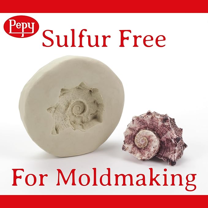 Pepy Reusable and Non-Drying Oil-Based Plasticine Modeling Clay, Cream, 4 Pounds, Sulfur-Free & Non-Toxic, Great for Kids, Beginners, and Artists, Perfect for Arts and Crafts Projects