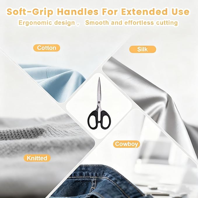 HYHJMISTY Sewing kit, Needle and Thread Kit for Sewing, 186 Pcs Sewing Accessories for Travel, Home, School and DIY Gift, Needles, Scissors, 43XL Thread Spools