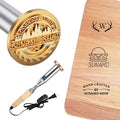 Personalized Electric Branding Iron for Wood Leather Food, Custom Wood Burning Letter Stamp, DIY Logo Stamps for Handmade Lovers, Small Woodworking Tools, Personalized Branding Iron Gifts Sets
