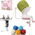 SPEENSUN Yarn Winder, Yarn Winder for Crocheting, 3.5 OZ Easy-to-Install and Efficiently Yarn Ball Winder with Twist Winder Thread Guide for Yarns Below 0.18 Inch,for Crochet and Knitting Lover