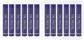PATIKIL Violet Oil Pastels, 12Pcs Soft Oil Crayons Creamy Pastels Stick Art Supplies for Art Painting Drawing Blending Graffiti for Artists Beginners