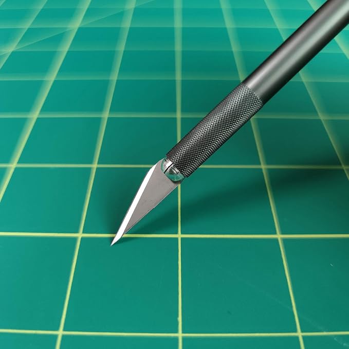 NEWBRAUG 24'' × 36'' Large Self Healing Gridded Rotary Cutting Mat, Big Double Sided 5-Ply Cutting board for Sewing, Quilting, Craft, Fabric & Scrapbooking(Green/Black)…