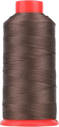 Heavy Duty Bonded Nylon 66 Sewing Thread 420D/3 T135#138 750 Yards for Canvas Furniture Upholstery Leather Goods Leather Footwear Outdoors(588, 420D/3)
