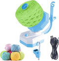 Yuehuamech Yarn Winder, Electric Yarn Ball Winder for Crocheting, 10oz Large Capacity Stepless Speed Control Automatic Yarn Spinning Machine Ideal for Crochet Enthusiasts