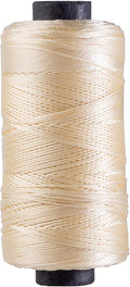 Big Kizzy Blonde 250m Nylon Thread for Hair Extensions, Sew in Human Hair Weft and Wigs - Non-Slip and Comfortable Hold for Hand and Machine Tied Weft