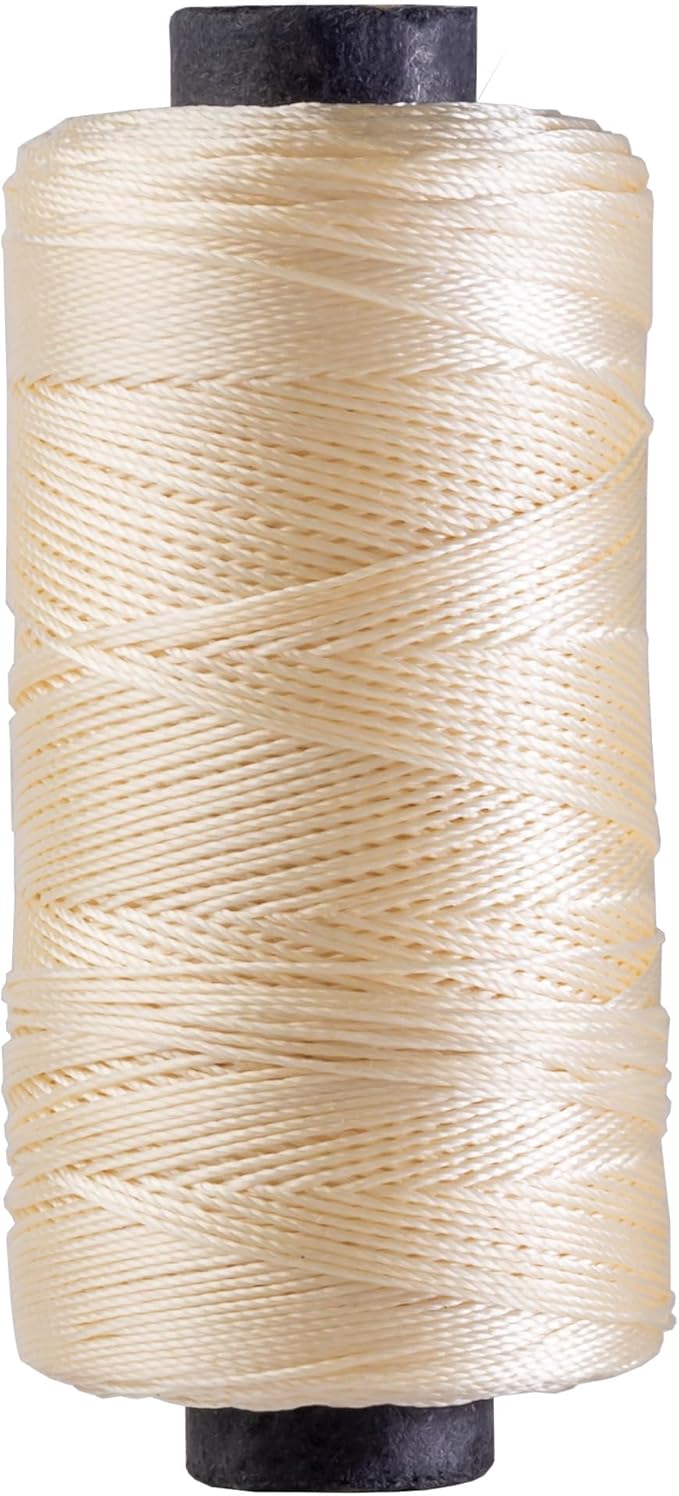 Big Kizzy Blonde 250m Nylon Thread for Hair Extensions, Sew in Human Hair Weft and Wigs - Non-Slip and Comfortable Hold for Hand and Machine Tied Weft