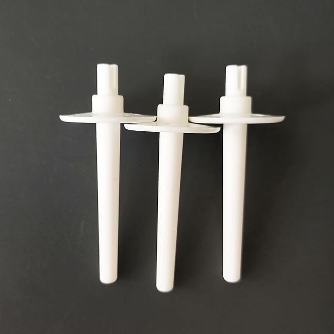 HONEYSEW 3pcs Spool Pin Extra Twin Needle for Singer Riccar Simplicity Brother Sewing Machine #13092001,130920051