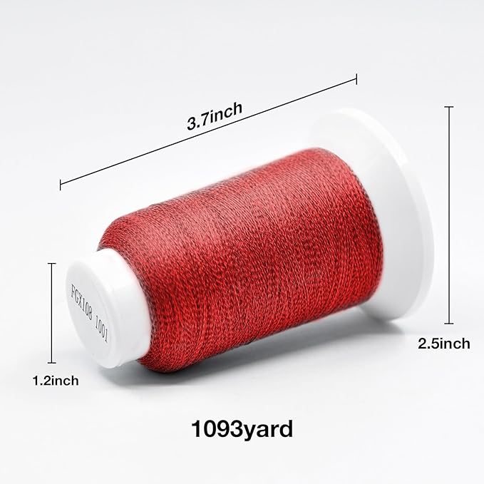 Reflective Embroidery Thread,Embroidery Machine Thread in Dark Blue,Single Reel of 1000M(1093Y),Polyester Embroidery Thread for Embroidery
