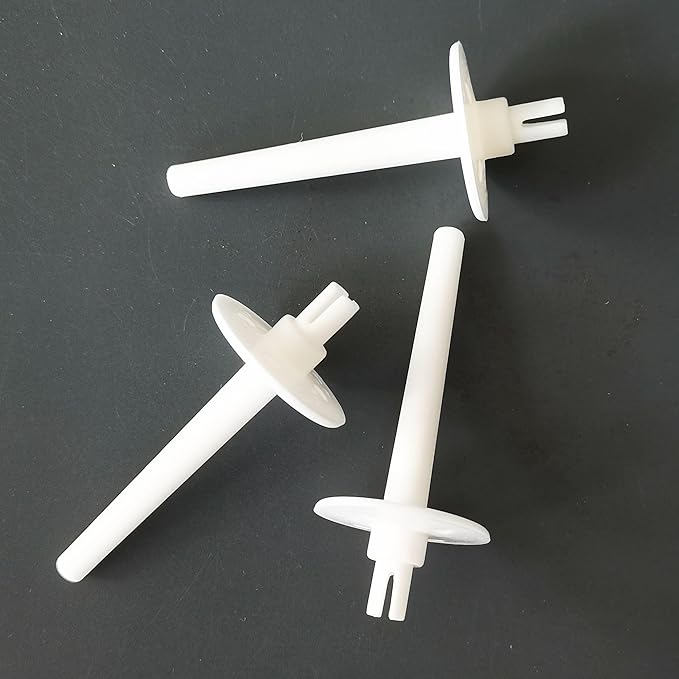 HONEYSEW 3pcs Spool Pin Extra Twin Needle for Singer Riccar Simplicity Brother Sewing Machine #13092001,130920051