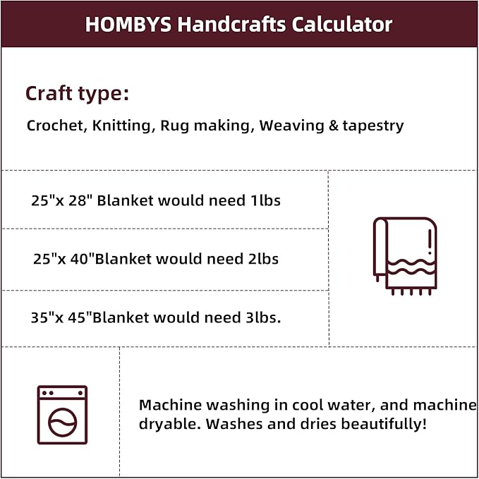 Hombys 8 Pack Giant Chunky Yarn for Crocheting/Hand Knitting - Super Bulky, Soft, Fluffy, Plush Fuzzy Tie Dye Mixed Color Thick Chenille Yarn (Wine Red, Black, Grey)