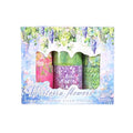 Wisteria Floral PET Decorative Tape Set, 6 Rolls Wide Garden Washi Tape for Journaling Supplies, Scrapbooking, Bullet Journal, Junk Journal, DIY Crafts and Gift Wrapping