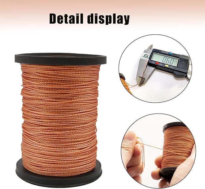 Fbshicung Upholstery Repair Sewing Thread Kit and Heavy Duty Household Hand Needles, Including 7 Styles of Leather Canvas Sewing Needles,Scissors and 3 Rolls Nylon Thread (60Yard Per Roll)