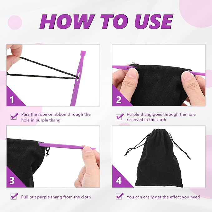 Dingion 12 Pieces That Purple Thang Sewing Tools Multifunctional Purple Thing Sewing Kit Projects Use